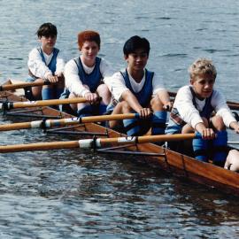 Rowing 6th quad scull 1993