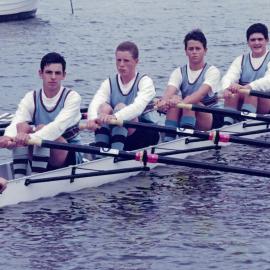 Rowing 1st quad scull 1995