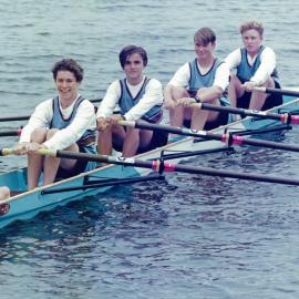 Rowing 2nd quad scull 1995