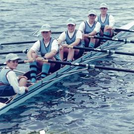 Rowing 3rd quad scull 1995