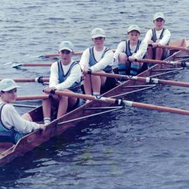 Rowing 6th quad scull 1995