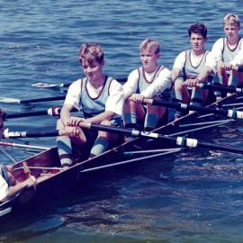 Rowing 4th quad scull 1996