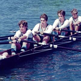 Rowing 5th quad scull 1996