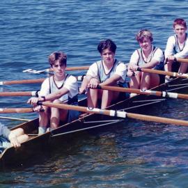Rowing 6th quad scull 1996