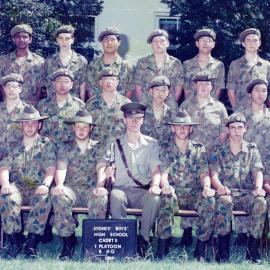 Cadets 1 platoon and headquarters 1997