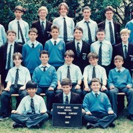 Training Concert Band 1997