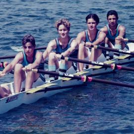 Rowing 2nd quad scull 1997