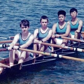 Rowing 3rd quad scull 1997