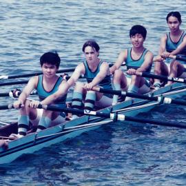 Rowing 4th quad scull 1997