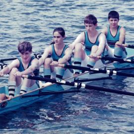 Rowing 6th quad scull 1997