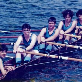 Rowing 7th quad scull 1997