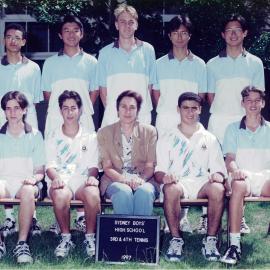 Tennis 3rd and 4th grade 1997