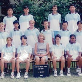Tennis 15 years 1998