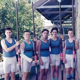 Rowing 1st quad scull 1999