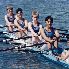 Rowing 3rd quad scull 1999