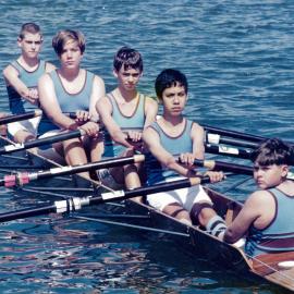 Rowing 7th quad scull 1999