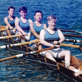 Rowing 8th quad scull 1999