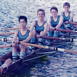 Rowing 9th quad scull 1999