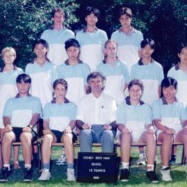 Tennis 15 years 1999