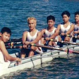 Rowing 5th Year 9 quad scull 2001