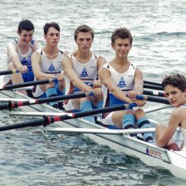 Rowing 2nd Year 9 quad scull 2002