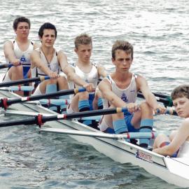 Rowing 5th Year 9 quad scull 2002