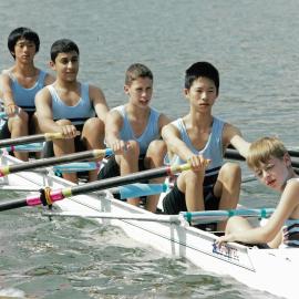Rowing 3rd Year 8 quad scull 2006