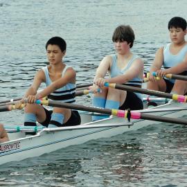 Rowing 3rd Year 9 quad scull 2006