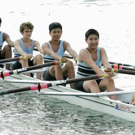 Rowing 4th Year 8 quad scull 2006