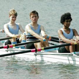 Rowing 5th Year 9 quad scull 2006