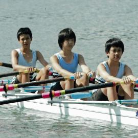 Rowing 6th Year 8 quad scull 2006
