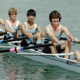 Rowing 1st Year 9 quad scull 2007