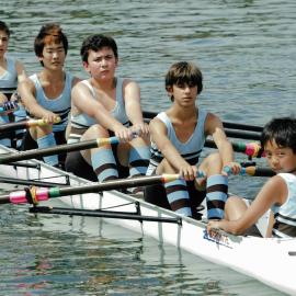 Rowing 3rd Year 8 quad scull 2007