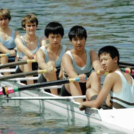 Rowing 4th Year 9 quad scull 2007