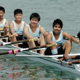 Rowing 6th Year 9 quad scull 2007