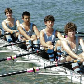 Rowing 1st Year 9 quad scull 2008