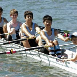 Rowing 2nd Year 8 quad scull 2008