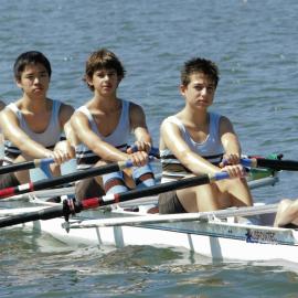 Rowing 2nd Year 9 quad scull 2008