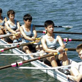 Rowing 4th Year 9 quad scull 2008