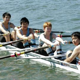 Rowing 5th Year 9 quad scull 2008