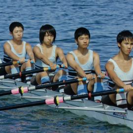 Rowing 1st Year 9 quad scull 2010