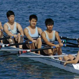 Rowing 2nd Year 9 quad scull 2010