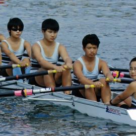 Rowing 3rd Year 8 quad scull 2010