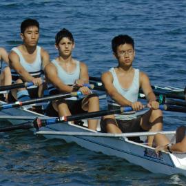Rowing 4th Year 9 quad scull 2010