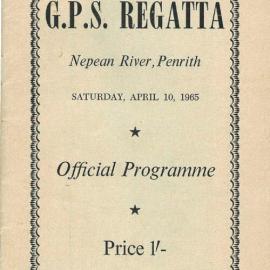 Program: GPS Regatta 1965