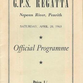 Program: GPS Regatta 1963