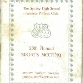 Annual Sports Meeting 1913