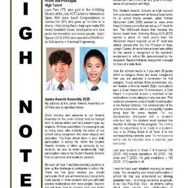 High Notes, Vol 26 No 4, 28 Feb 2025