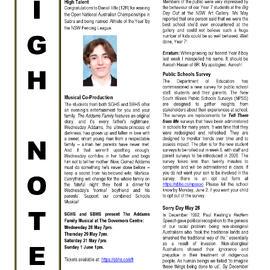 High Notes, Vol 26 No 14, 23 May 2025