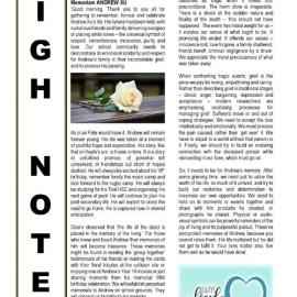 High Notes, Vol 26 No 21, 25 Jul 2025